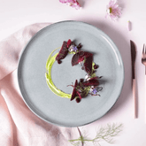 Prato Raso Bio Dust Cinza 27,5cm - Ela Decora